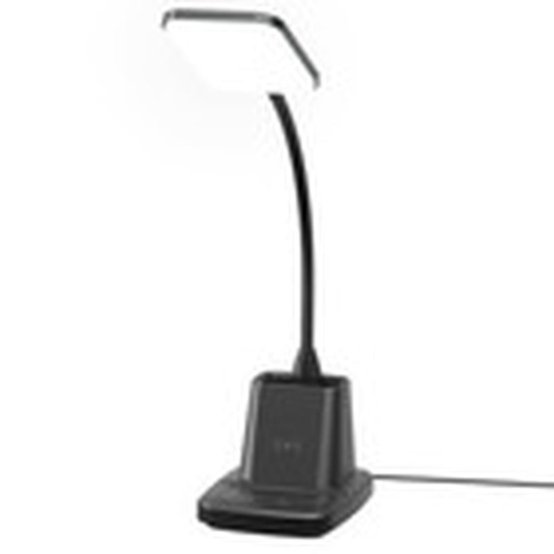 Desk Lamp, LED Desk Lamps for Home Office, Wireless Charger Small Desk Lamp W...