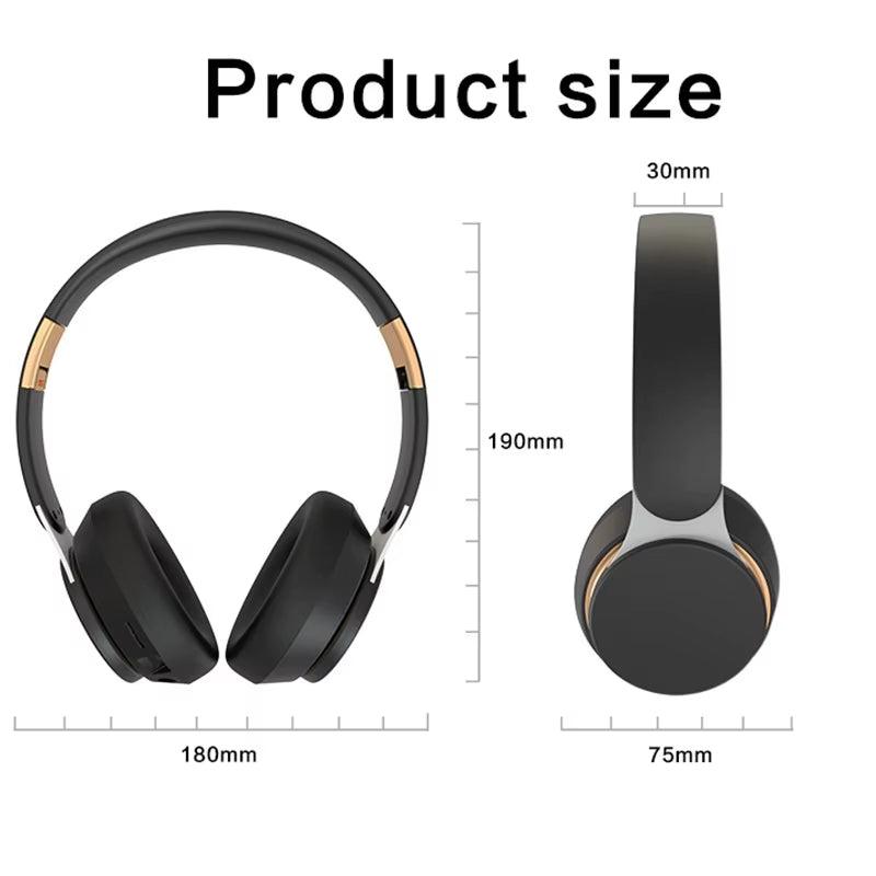 XIAOMI Wireless Headphone Ear Wireless Bluetooth Music Gaming Headset with Stereo Sound with Mic/3.5Mm Audio Jack