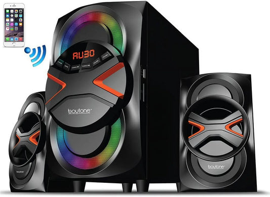 BT-326F 2.1 Bluetooth Speaker System, 60 W RMS