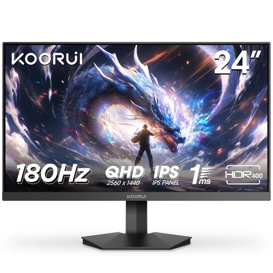 24" 2K Computer Monitor, 180Hz QHD Gaming Monitor, New Pc Monitor, G2421V