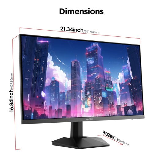24" 2K Computer Monitor, 180Hz QHD Gaming Monitor, New Pc Monitor, G2421V